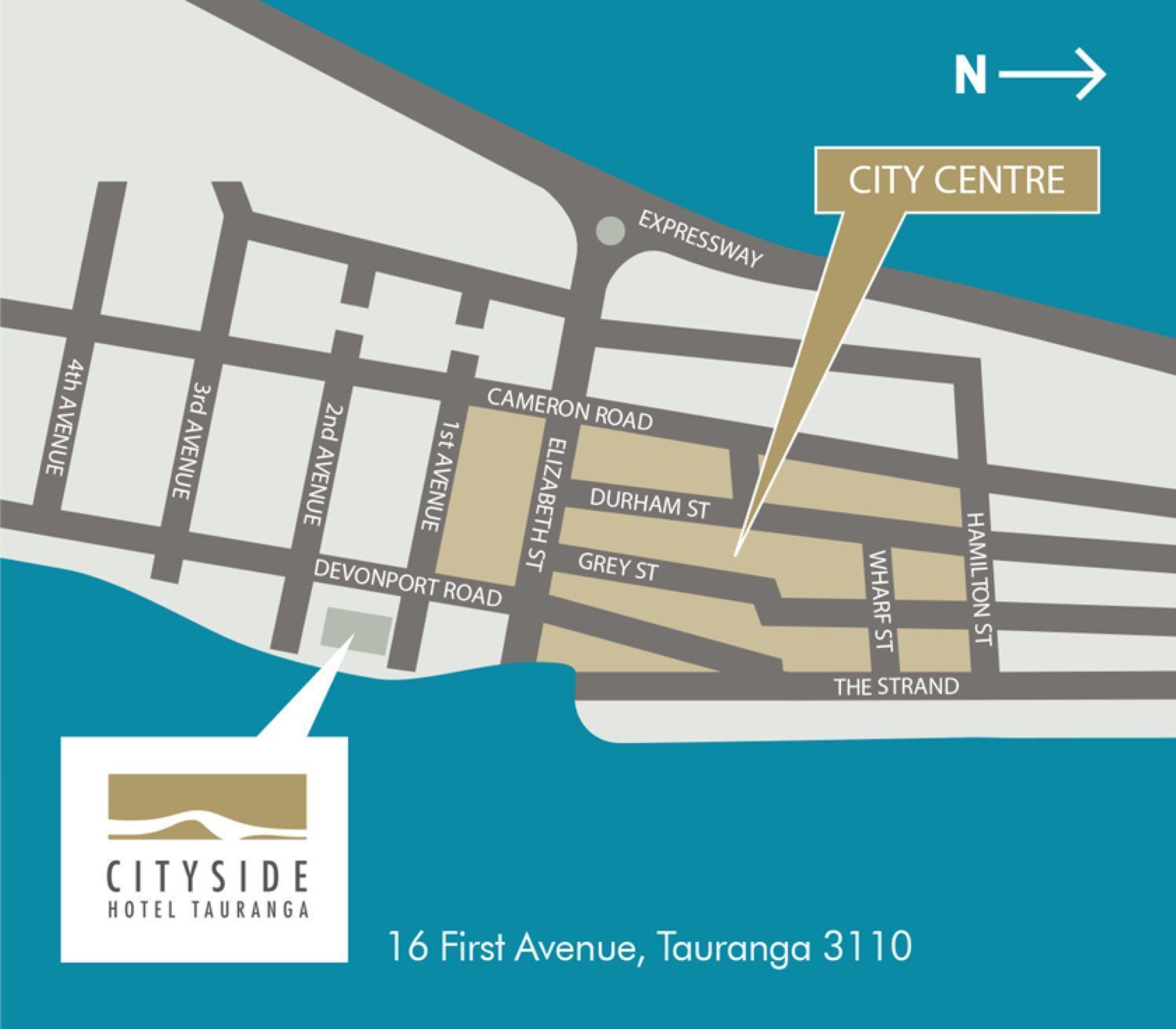 Cityside Hotel Тауранга Екстериор снимка